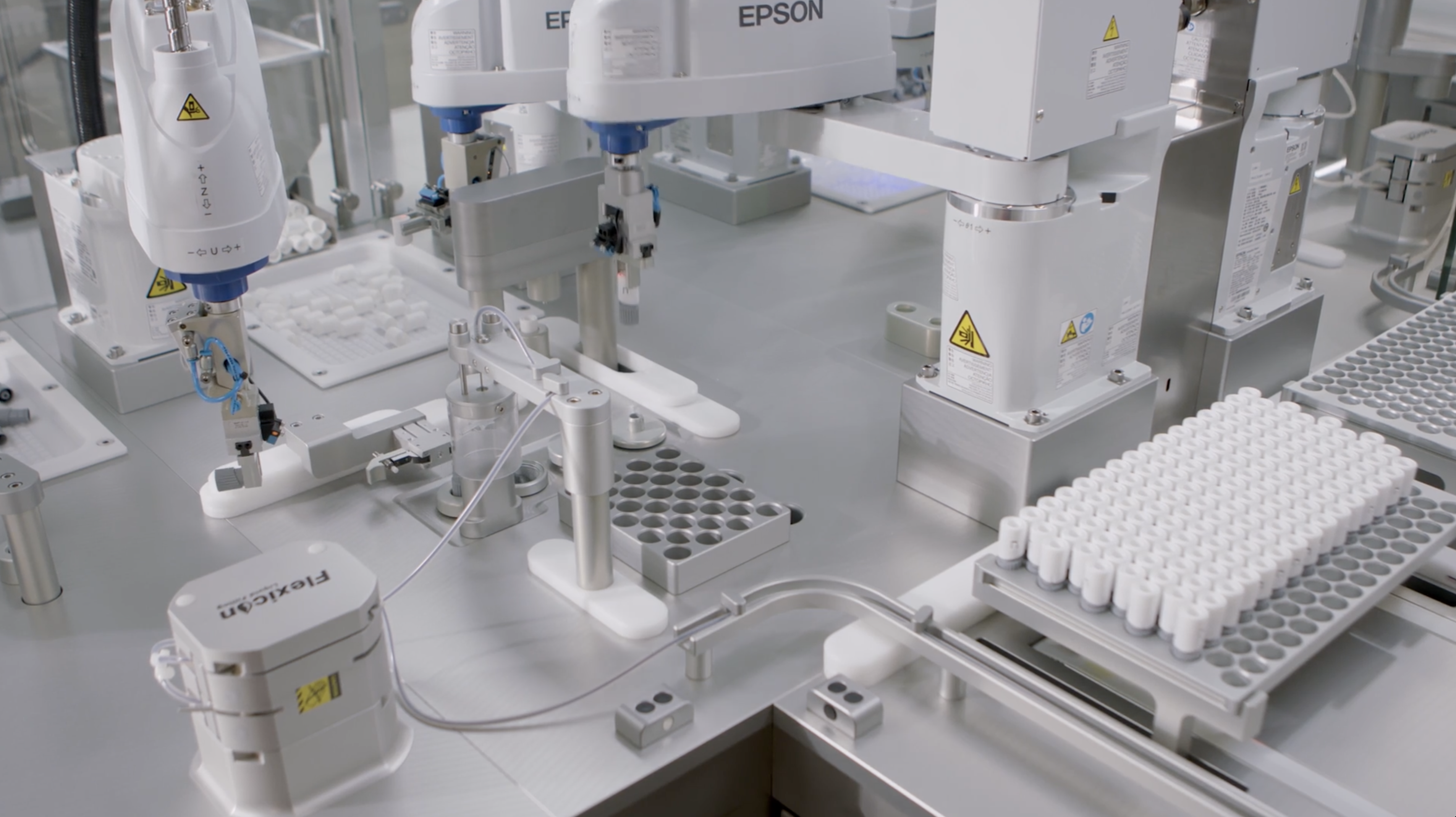 Automation and precision behind every drop